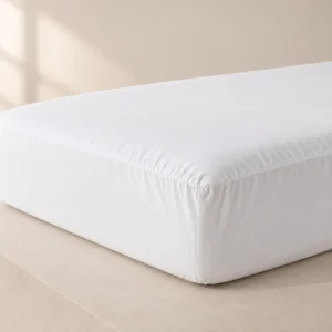 Plain white protector — AI-generated product illustration